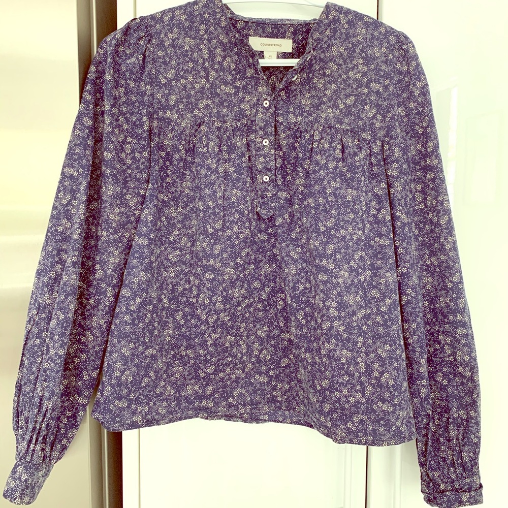 100% cotton blouse - high-end Australian label